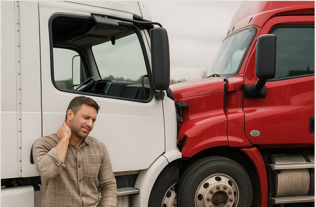How to Claim for Truck Accident Injuries in a Parking Lot