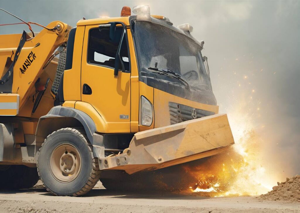 What to Do After Being Hit by a Construction Vehicle on a Worksite
